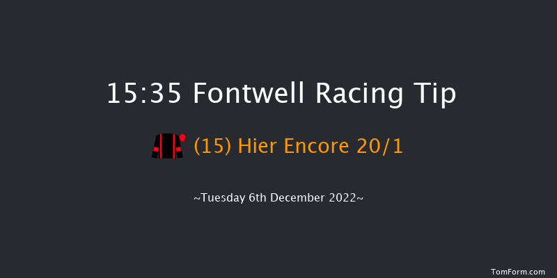 Fontwell 15:35 Handicap Hurdle (Class 5) 18f Sun 13th Nov 2022