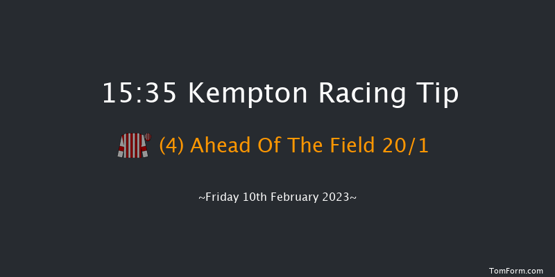 Kempton 15:35 Handicap Hurdle (Class 4) 21f Wed 8th Feb 2023