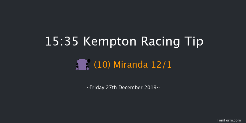 Kempton 15:35 Handicap Hurdle (Class 3) 16f Thu 26th Dec 2019