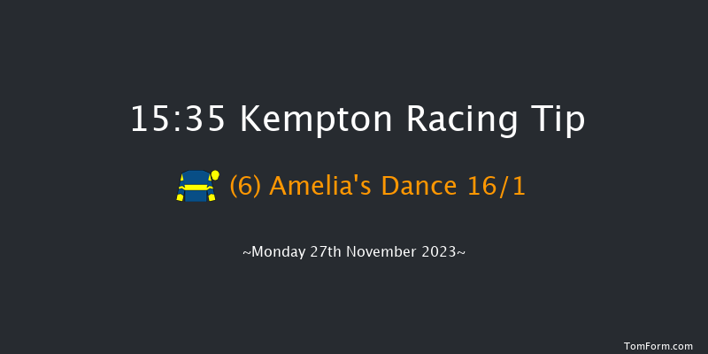 Kempton 15:35 Handicap Hurdle (Class 3) 16f Mon 20th Nov 2023