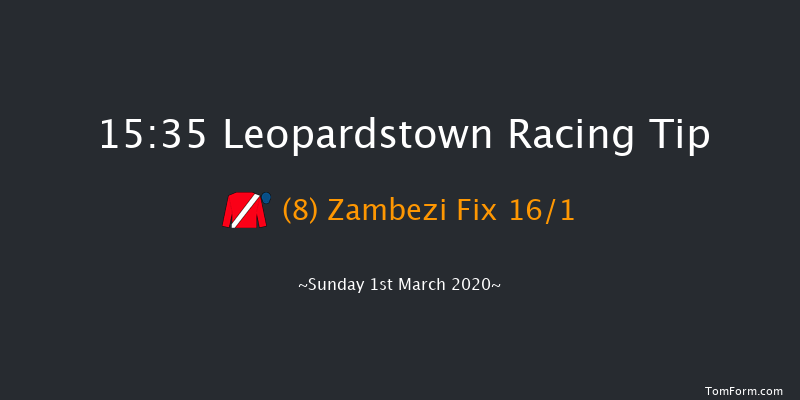 TRM Equine Nutrition Handicap Hurdle Leopardstown 15:35 Handicap Hurdle 16f Sun 2nd Feb 2020