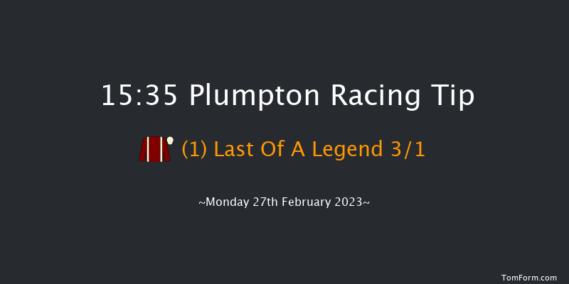 Plumpton 15:35 Handicap Hurdle (Class 5) 20f Mon 13th Feb 2023