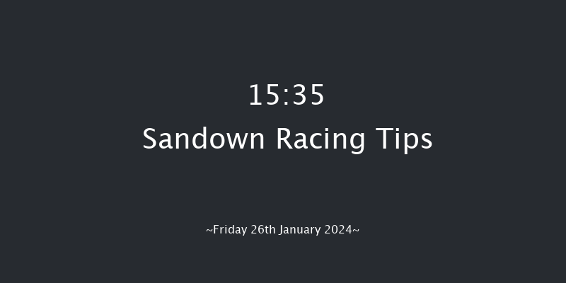 Sandown  15:35 Handicap Hurdle (Class 3)
20f Sat 9th Dec 2023