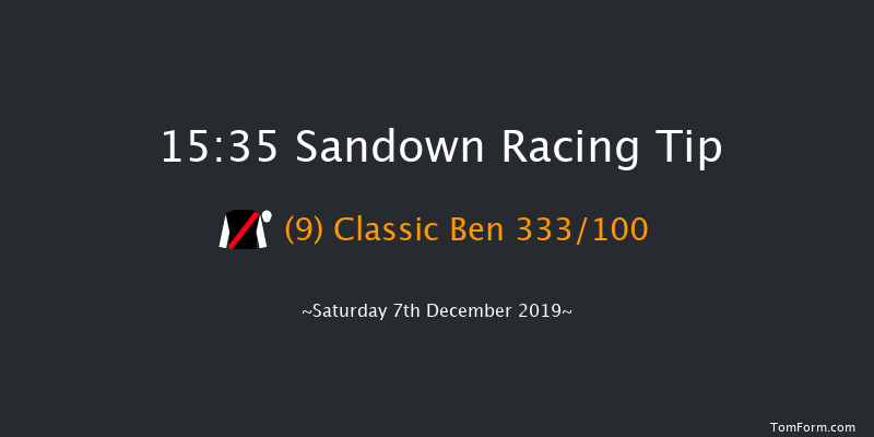 Sandown 15:35 Handicap Chase (Class 2) 29f Fri 6th Dec 2019