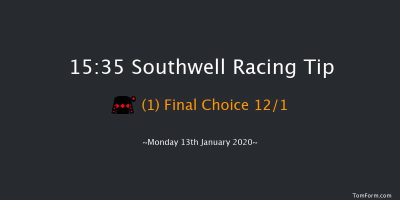 Southwell 15:35 Handicap (Class 6) 16f Sun 12th Jan 2020