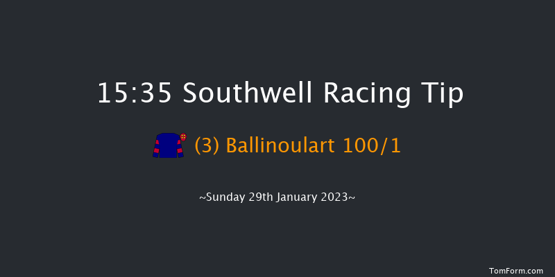 Southwell 15:35 Maiden Hurdle (Class 4) 20f Thu 26th Jan 2023