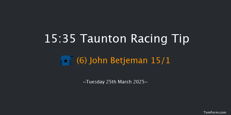 Taunton  15:35 Handicap Hurdle (Class 5) 16f Mon 10th Mar 2025