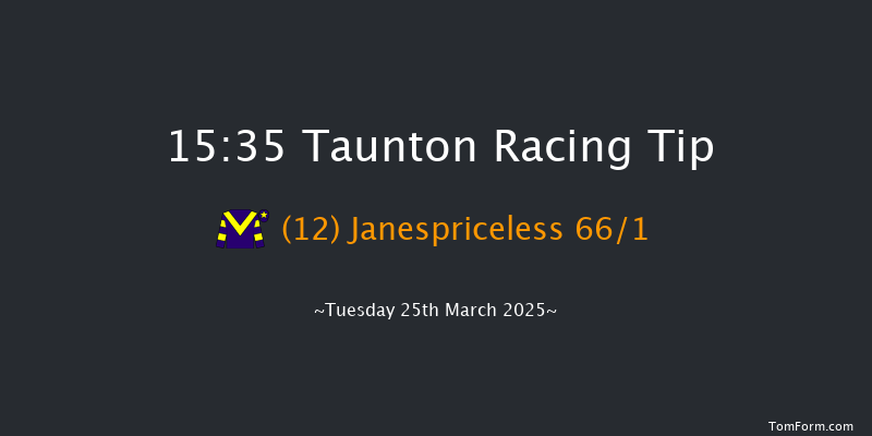 Taunton  15:35 Handicap Hurdle (Class 5) 16f Mon 10th Mar 2025