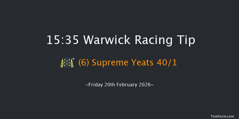 Warwick 15-35 (Class 4) 16f Sat 7th Feb 2026