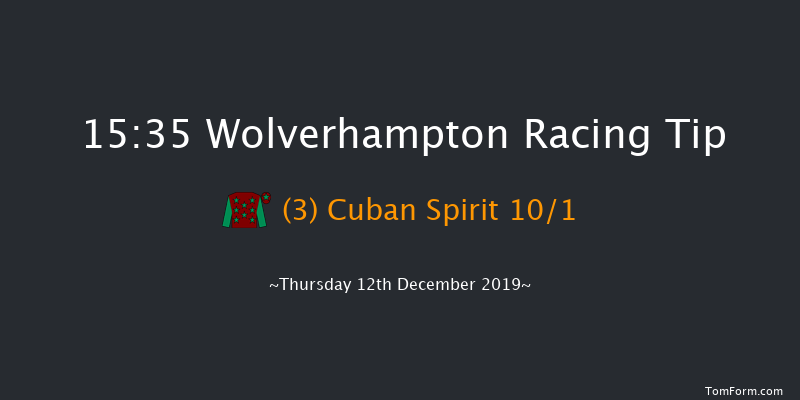 Wolverhampton 15:35 Stakes (Class 6) 6f Tue 10th Dec 2019