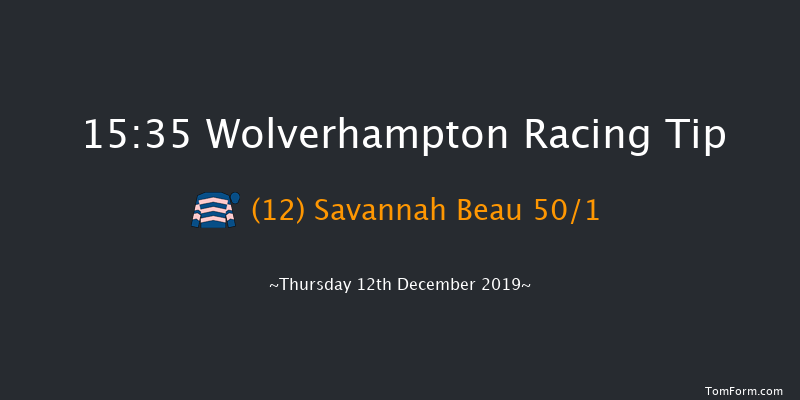 Wolverhampton 15:35 Stakes (Class 6) 6f Tue 10th Dec 2019
