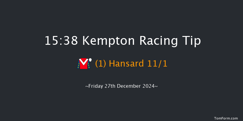 Kempton  15:38 Handicap Hurdle (Class 3) 16f Thu 26th Dec 2024