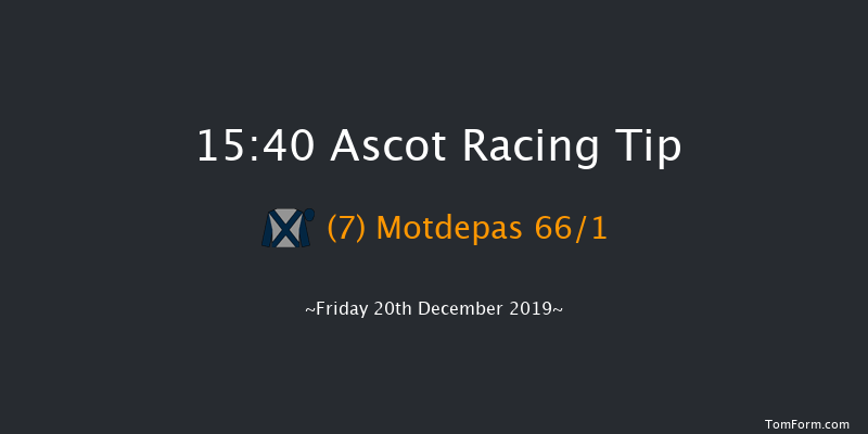 Ascot 15:40 NH Flat Race (Class 1) 16f Sat 23rd Nov 2019