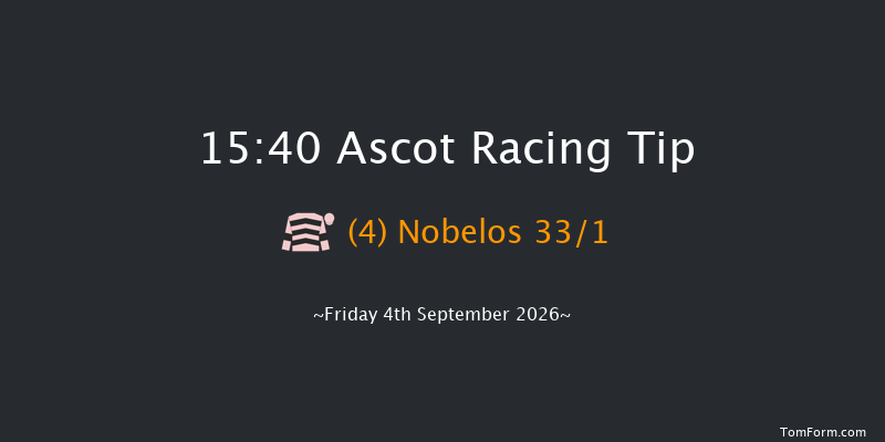 Ascot 15-40 (Class 2) 6f Sat 8th Aug 2026