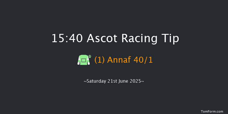 Ascot 15-40 (Class 1) 6f Fri 20th Jun 2025