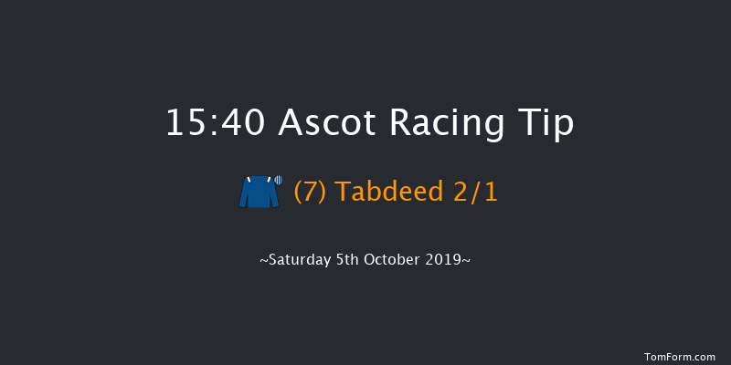 Ascot 15:40 Group 3 (Class 1) 6f Fri 4th Oct 2019