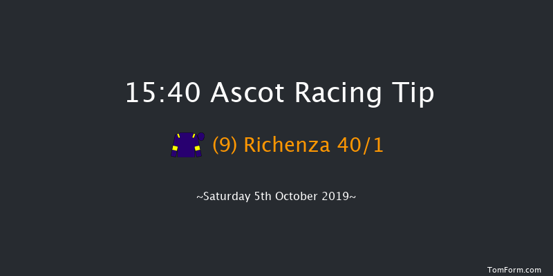 Ascot 15:40 Group 3 (Class 1) 6f Fri 4th Oct 2019