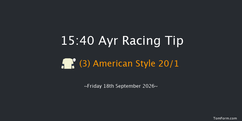 Ayr 15-40 (Class 2) 6f Thu 17th Sep 2026