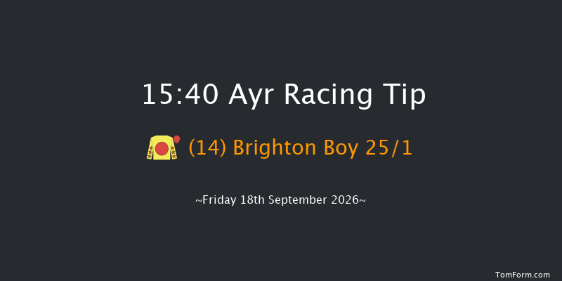Ayr 15-40 (Class 2) 6f Thu 17th Sep 2026