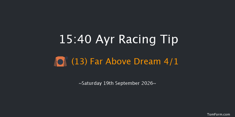 Ayr 15-40 (Class 2) 6f Fri 18th Sep 2026