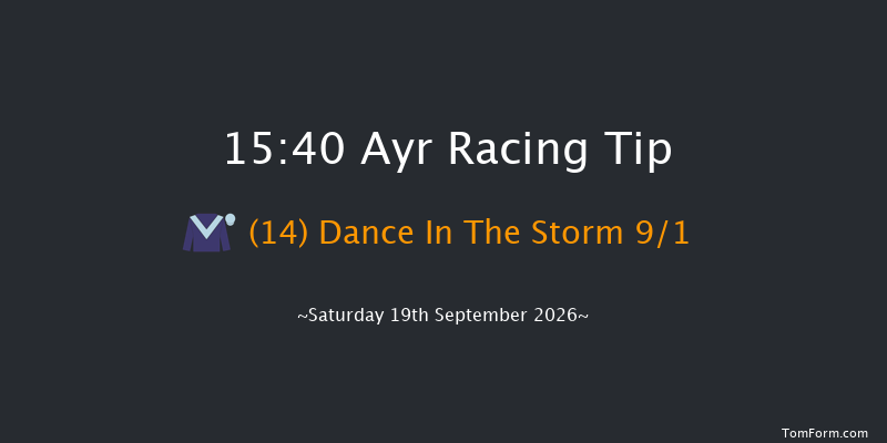 Ayr 15-40 (Class 2) 6f Fri 18th Sep 2026
