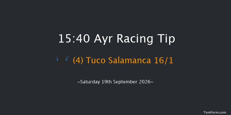 Ayr 15-40 (Class 2) 6f Fri 18th Sep 2026