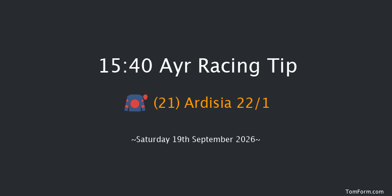 Ayr 15-40 (Class 2) 6f Fri 18th Sep 2026
