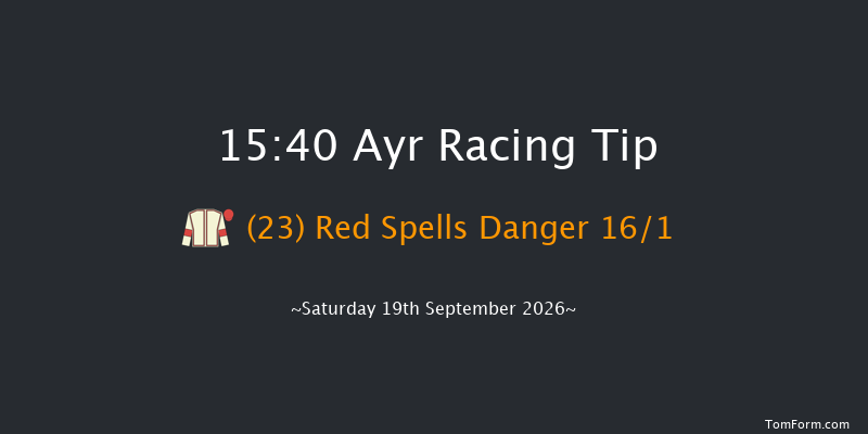 Ayr 15-40 (Class 2) 6f Fri 18th Sep 2026