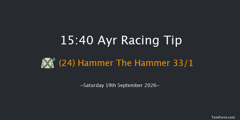 Ayr 15-40 (Class 2) 6f Fri 18th Sep 2026