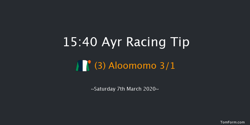Menabrea Novices' Hurdle Ayr 15:40 Maiden Hurdle (Class 4) 20f Sun 19th Jan 2020