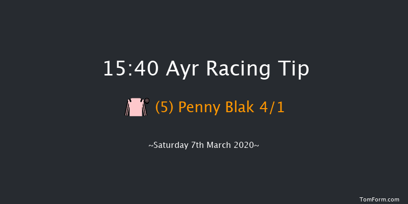 Menabrea Novices' Hurdle Ayr 15:40 Maiden Hurdle (Class 4) 20f Sun 19th Jan 2020