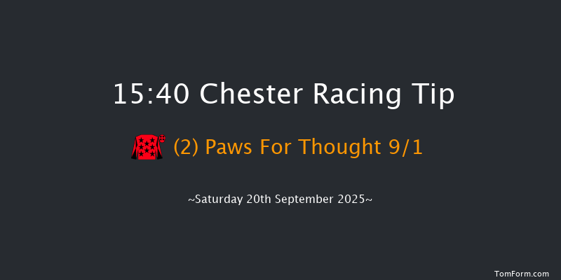 Chester 15-40 (Class 4) 5f Sat 13th Sep 2025