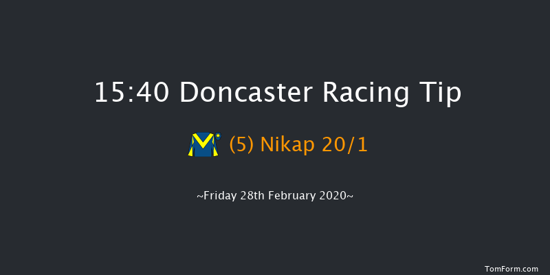 888Sport Follow Us On Instagram Mares' Handicap Hurdle Doncaster 15:40 Handicap Hurdle (Class 3) 17f Wed 19th Feb 2020