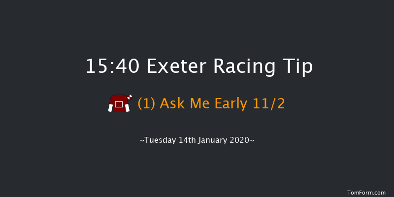 Exeter 15:40 Maiden Hurdle (Class 5) 22f Wed 1st Jan 2020
