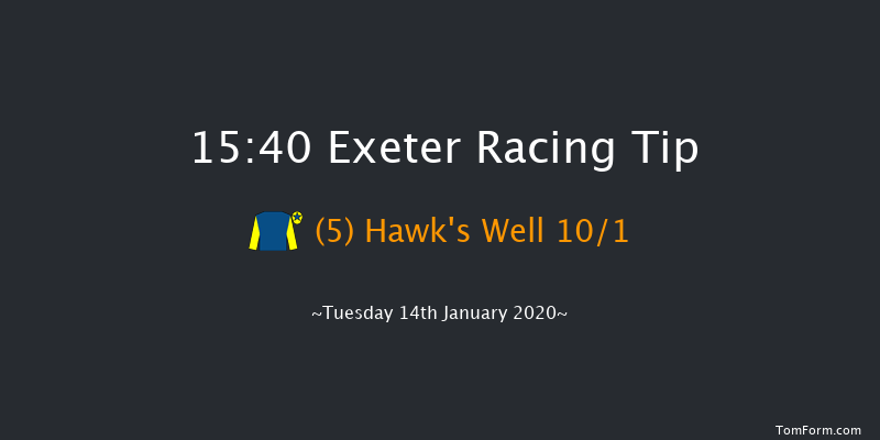 Exeter 15:40 Maiden Hurdle (Class 5) 22f Wed 1st Jan 2020