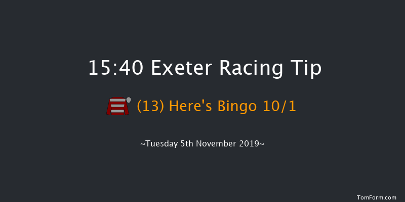 Exeter 15:40 Handicap Hurdle (Class 5) 18f Tue 22nd Oct 2019