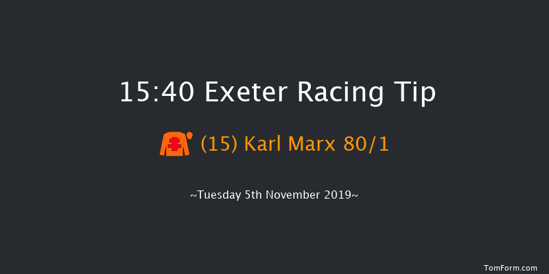 Exeter 15:40 Handicap Hurdle (Class 5) 18f Tue 22nd Oct 2019