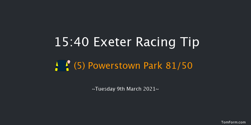 Follow RacingTV On Twitter Now Novices' Handicap Hurdle Exeter 15:40 Handicap Hurdle (Class 5) 17f Fri 26th Feb 2021