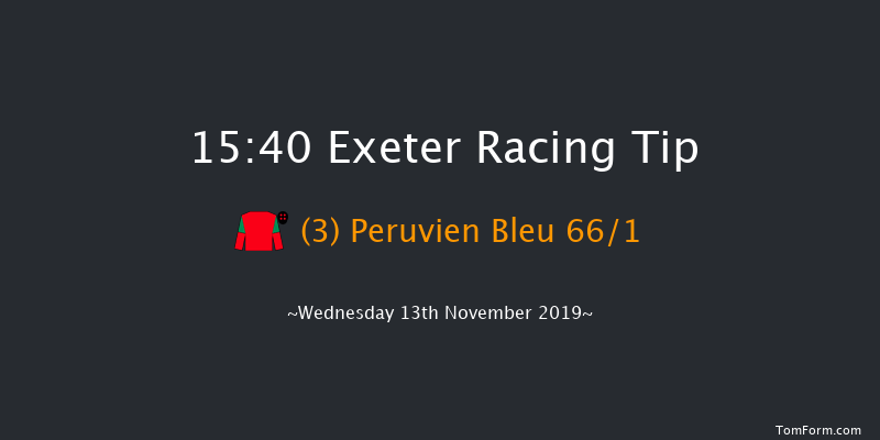 Exeter 15:40 Handicap Hurdle (Class 3) 17f Tue 5th Nov 2019