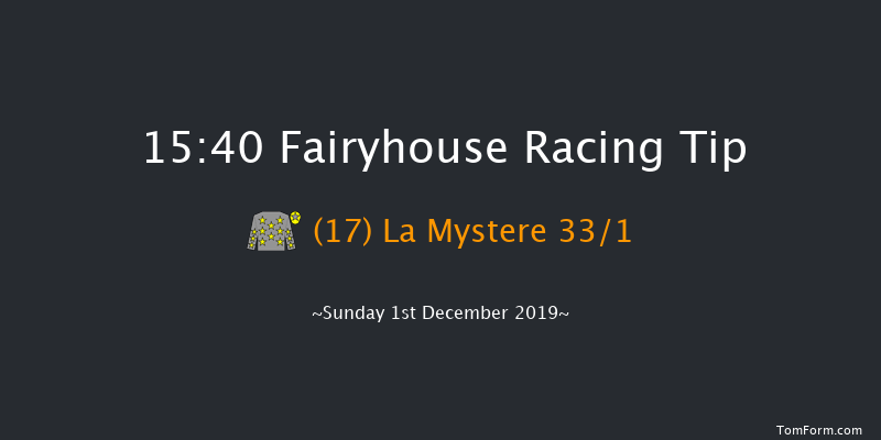 Fairyhouse 15:40 NH Flat Race 16f Sat 30th Nov 2019