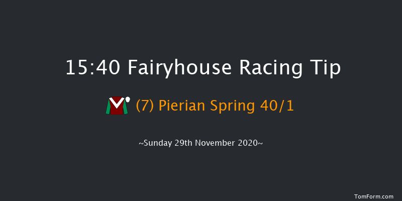 Bar One Racing Giving Cash Back Daily (Pro/Am) Flat Race Fairyhouse 15:40 NH Flat Race 16f Sat 28th Nov 2020