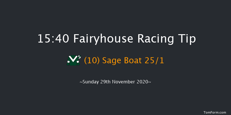 Bar One Racing Giving Cash Back Daily (Pro/Am) Flat Race Fairyhouse 15:40 NH Flat Race 16f Sat 28th Nov 2020