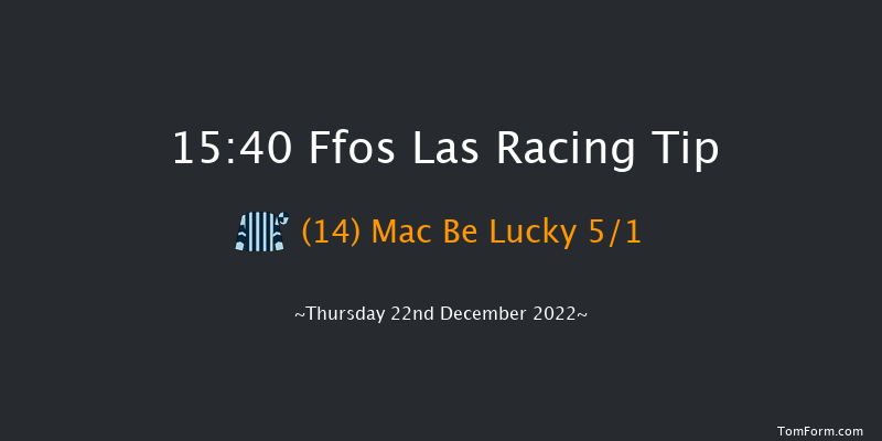 Ffos Las 15:40 Handicap Hurdle (Class 5) 16f Fri 25th Nov 2022