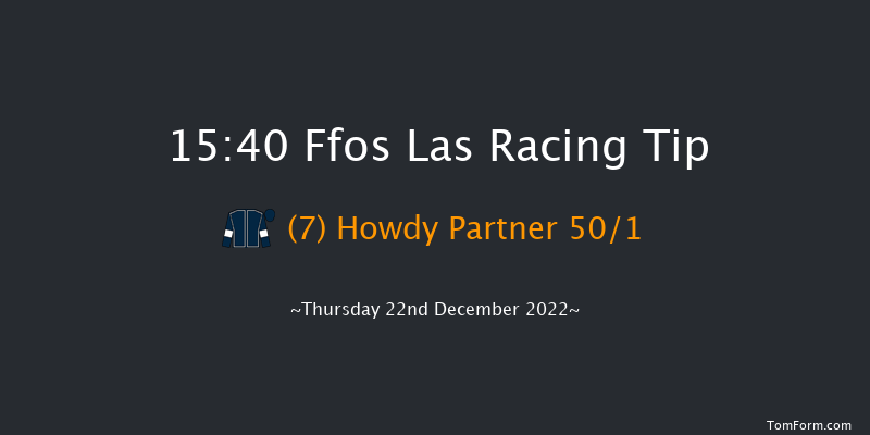 Ffos Las 15:40 Handicap Hurdle (Class 5) 16f Fri 25th Nov 2022
