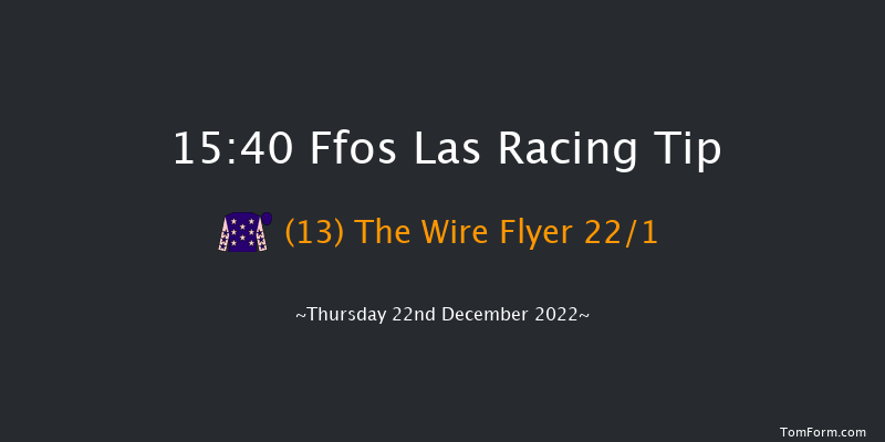 Ffos Las 15:40 Handicap Hurdle (Class 5) 16f Fri 25th Nov 2022