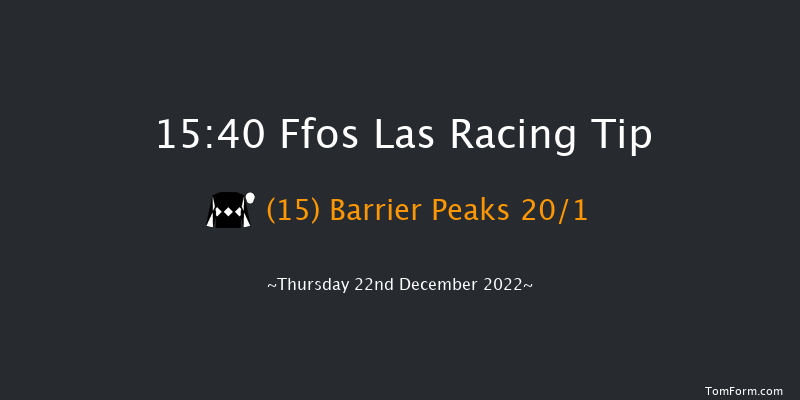 Ffos Las 15:40 Handicap Hurdle (Class 5) 16f Fri 25th Nov 2022