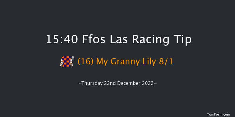 Ffos Las 15:40 Handicap Hurdle (Class 5) 16f Fri 25th Nov 2022