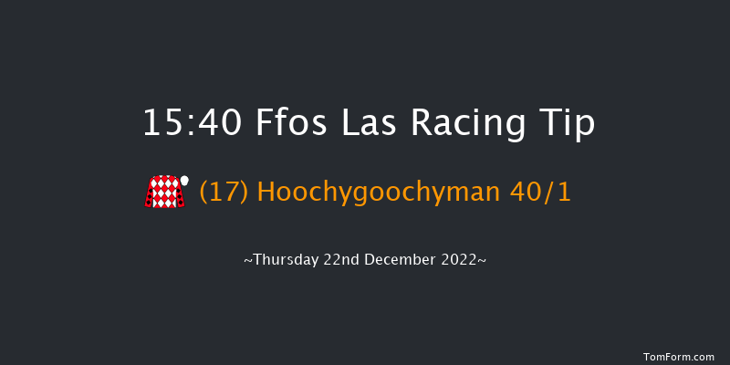 Ffos Las 15:40 Handicap Hurdle (Class 5) 16f Fri 25th Nov 2022