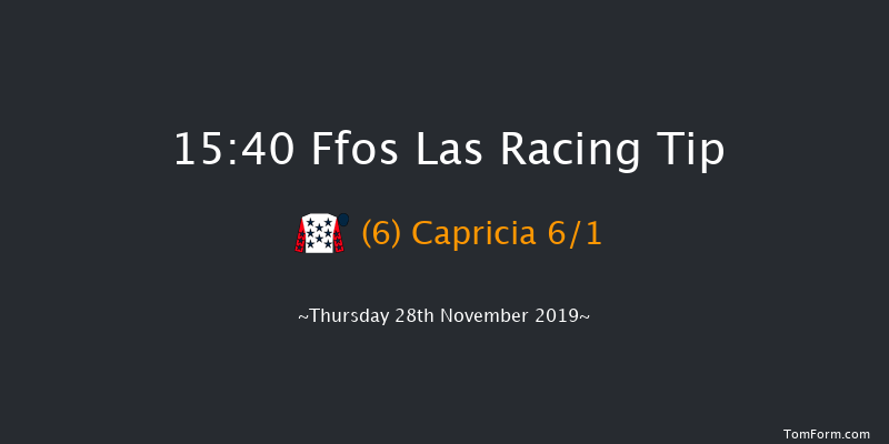 Ffos Las 15:40 NH Flat Race (Class 5) 16f Fri 22nd Nov 2019