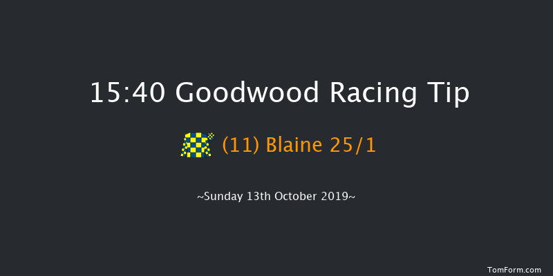 Goodwood 15:40 Handicap (Class 3) 6f Wed 25th Sep 2019